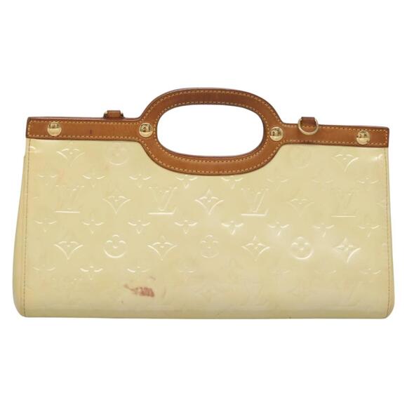 LOUIS VUITTON Monogram Vernis Roxbury Drive Hand Bag Perle M91374 - Picture 2 of 16